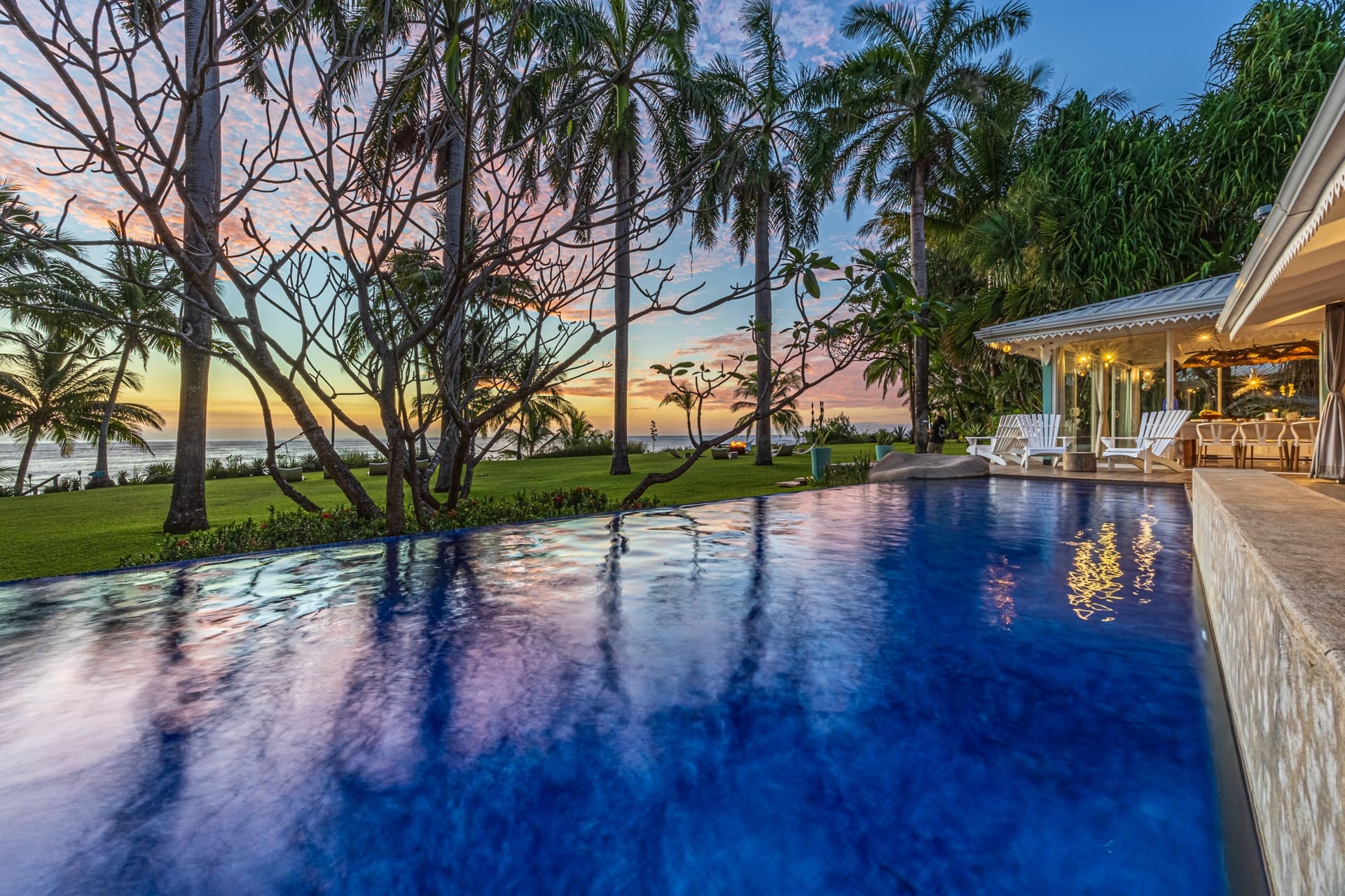Villa Diosa del Mar — detalle del jardín